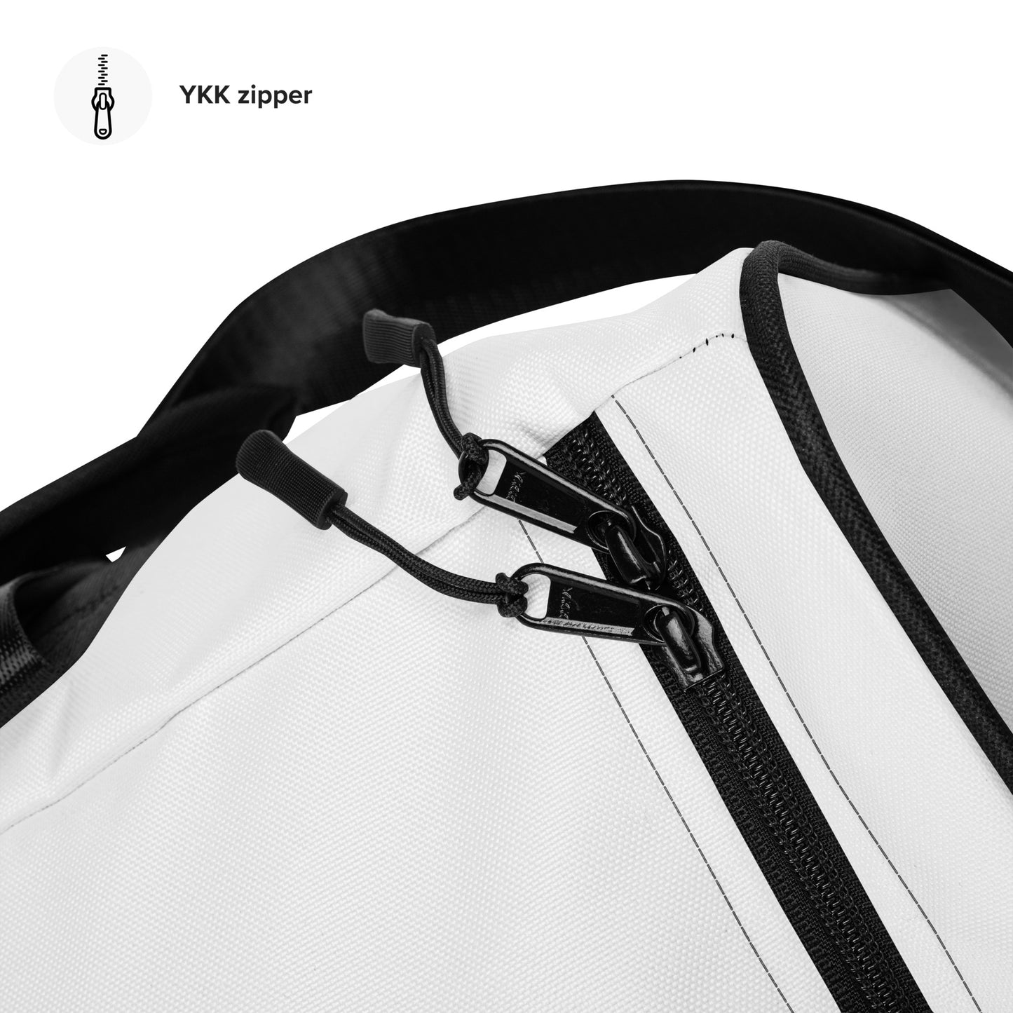 Purple & White Ninja Duffle bag