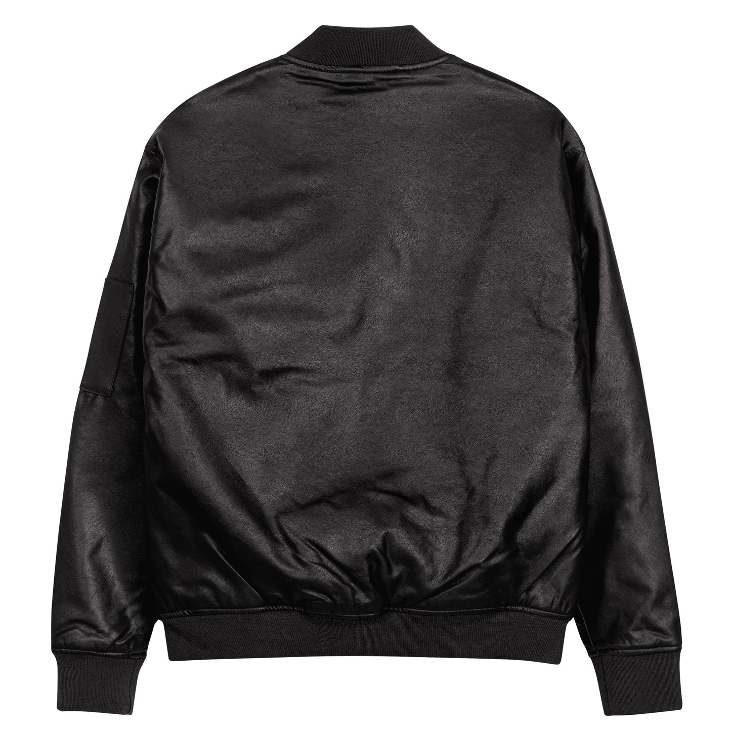 NinjaSquad100 Leather Bomber Jacket