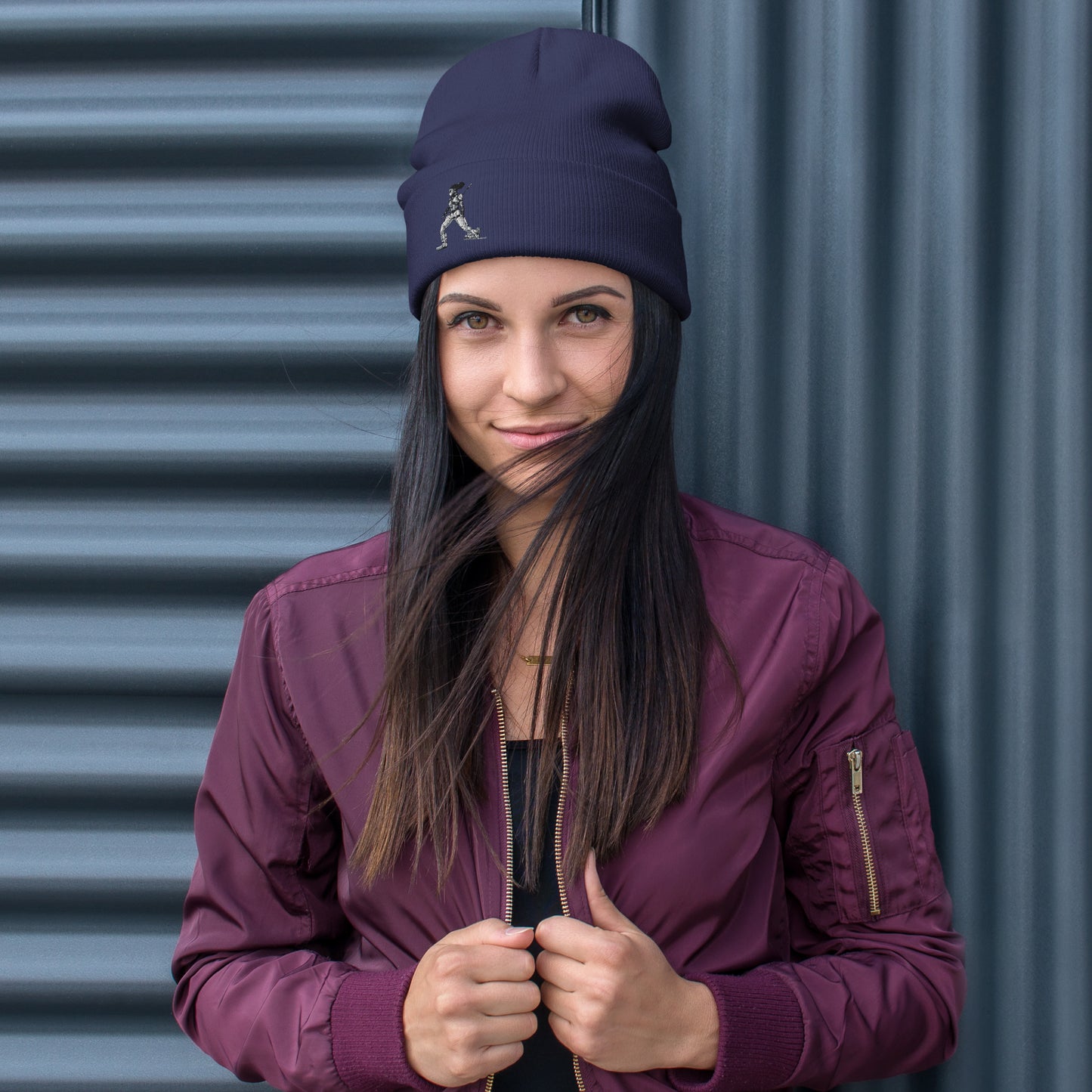 Ninja Squad100 Embroidered Beanie