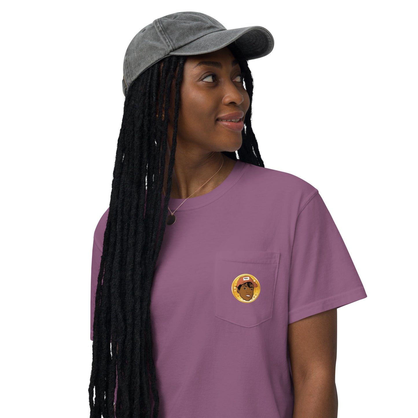 Nina Crypto Coin Pocket T-Shirt