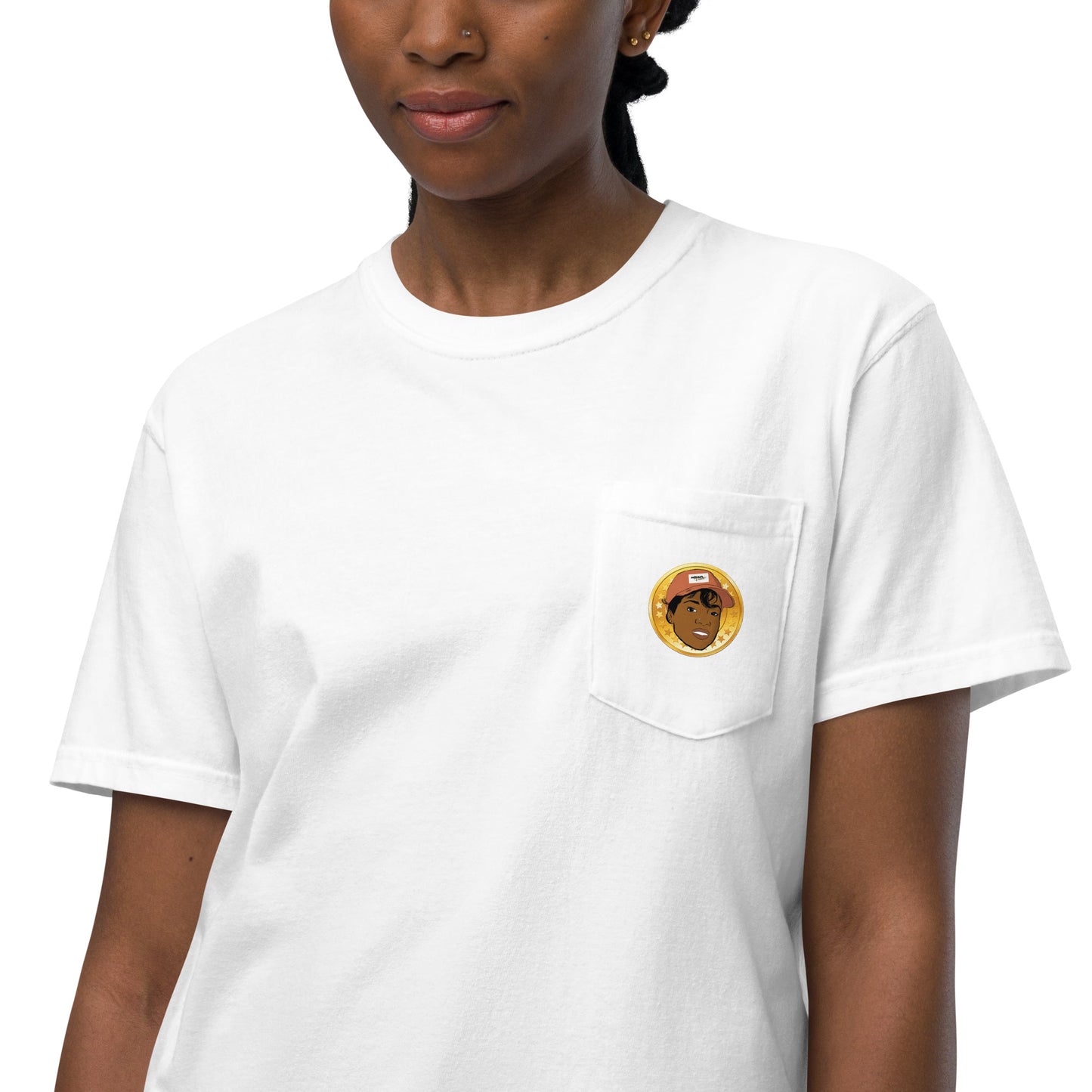 Nina Crypto Coin Pocket T-Shirt