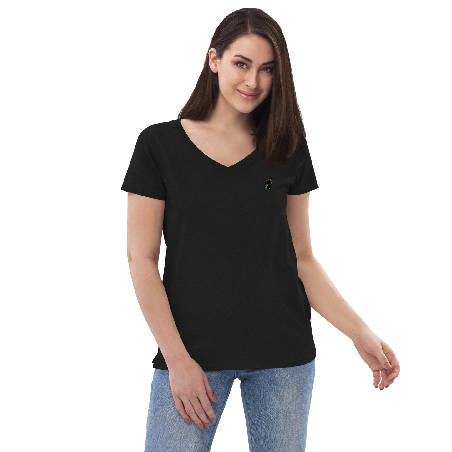 Women’s Castle v-neck t-shirt