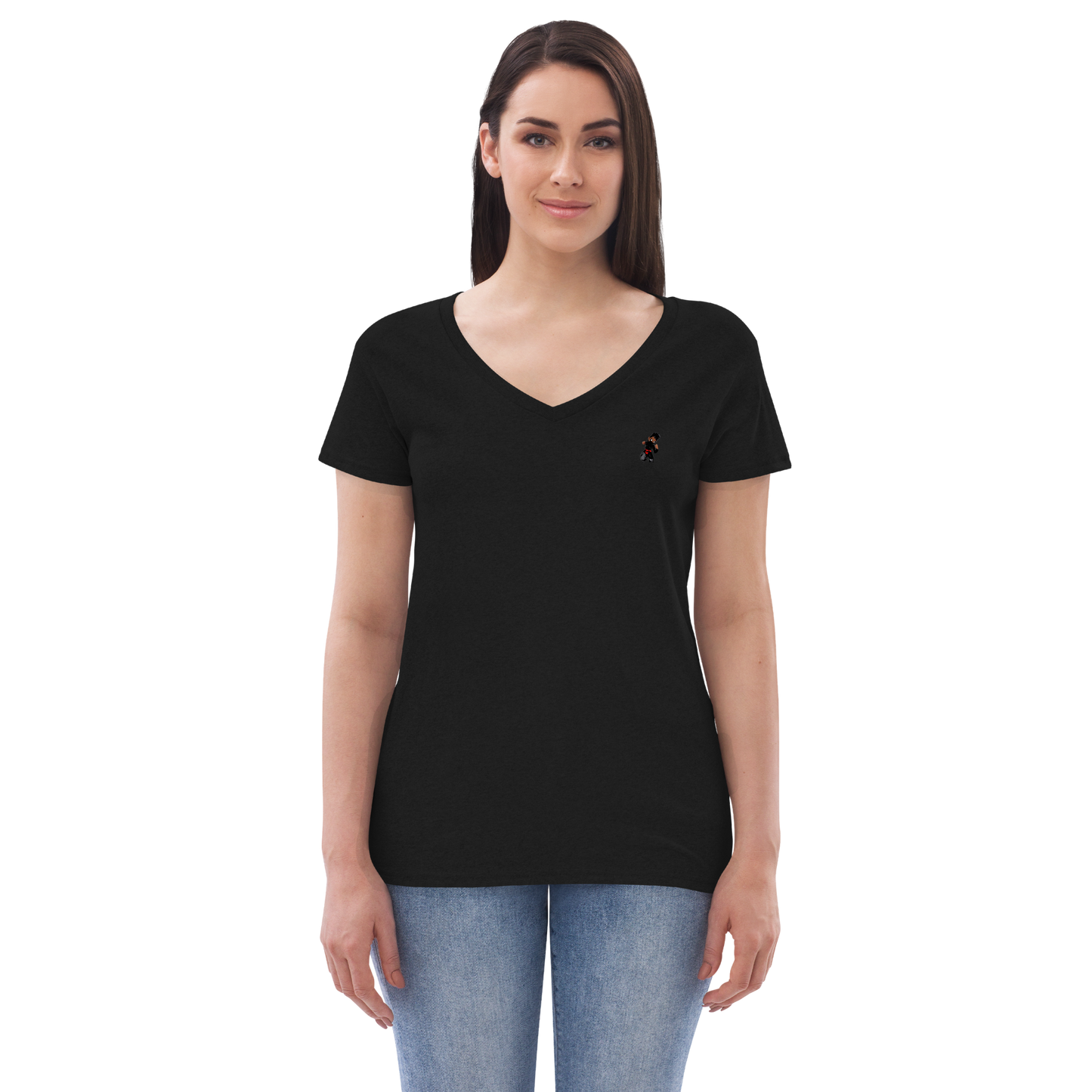 Women’s Castle v-neck t-shirt