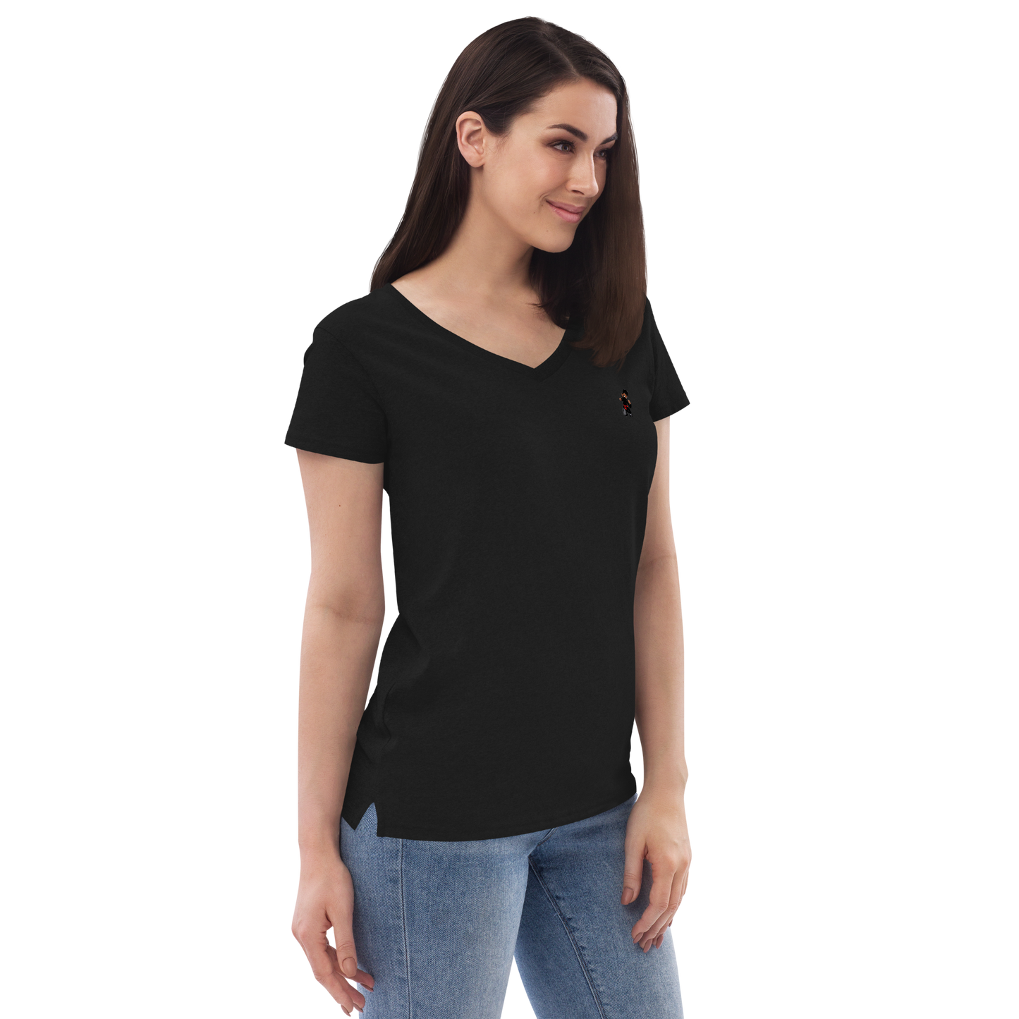 Women’s Castle v-neck t-shirt