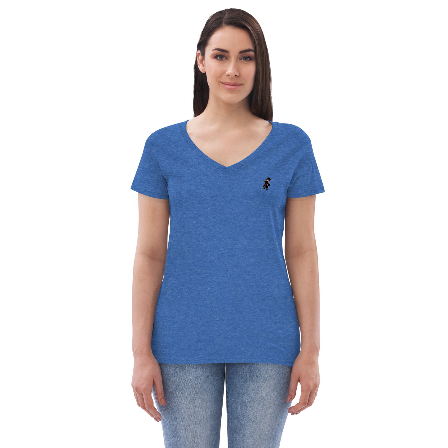 Women’s Castle v-neck t-shirt