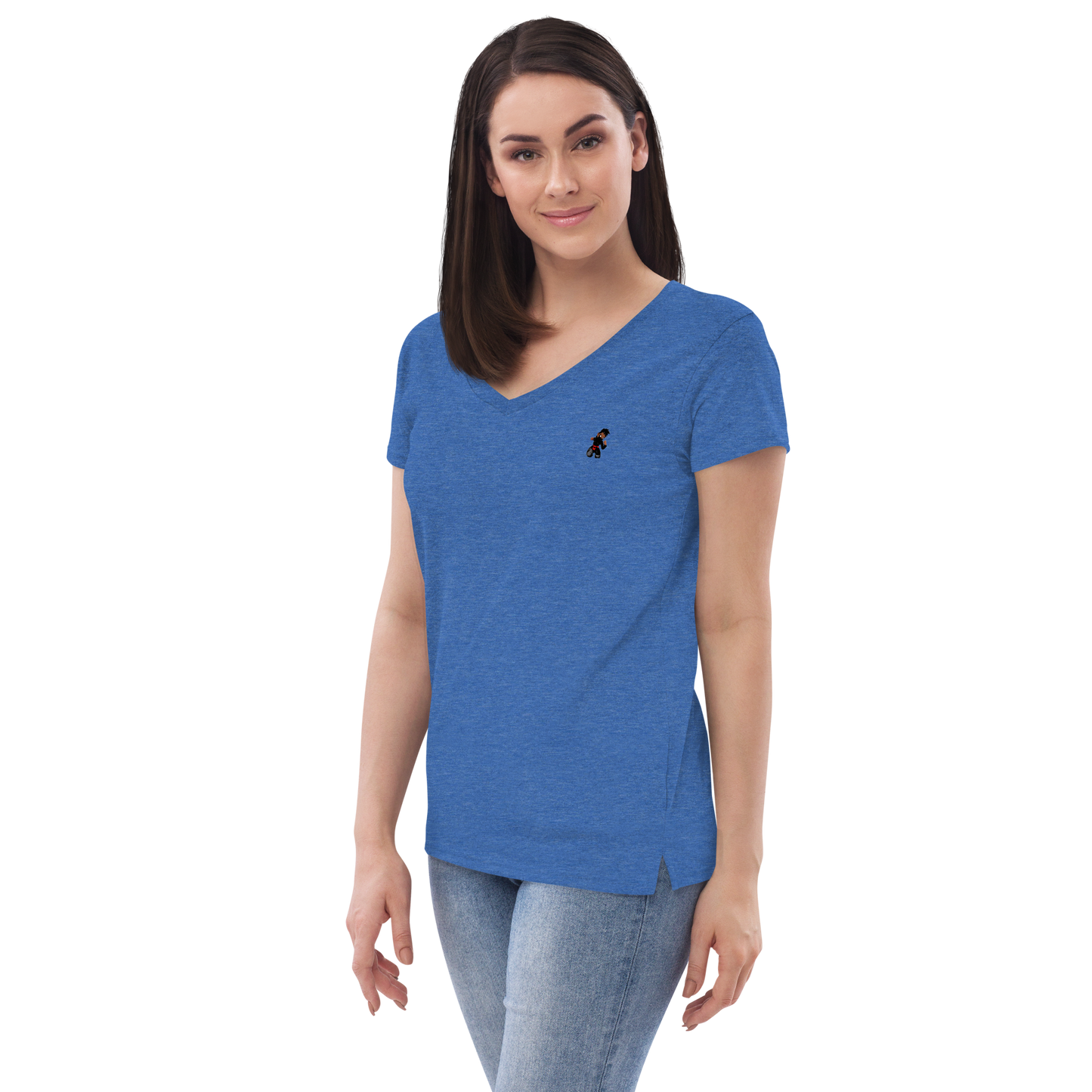Women’s Castle v-neck t-shirt