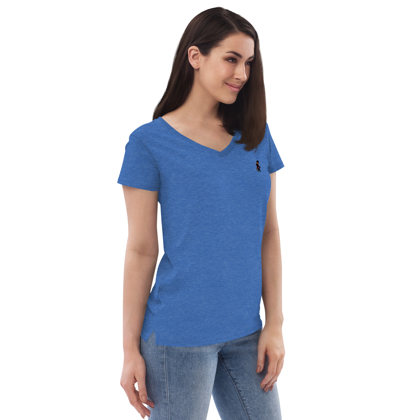 Women’s Castle v-neck t-shirt