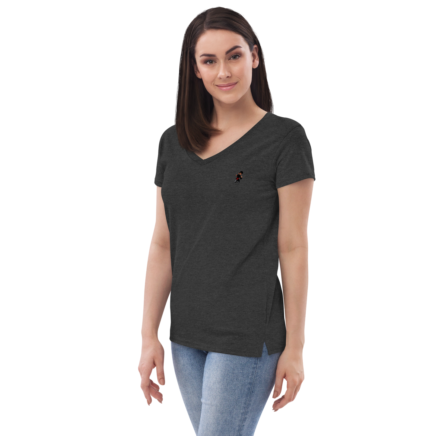 Women’s Castle v-neck t-shirt