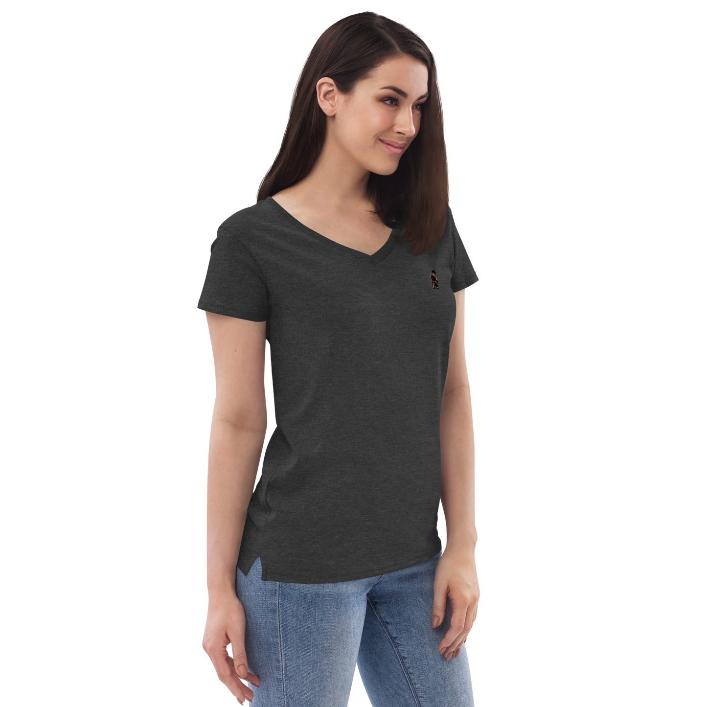 Women’s Castle v-neck t-shirt