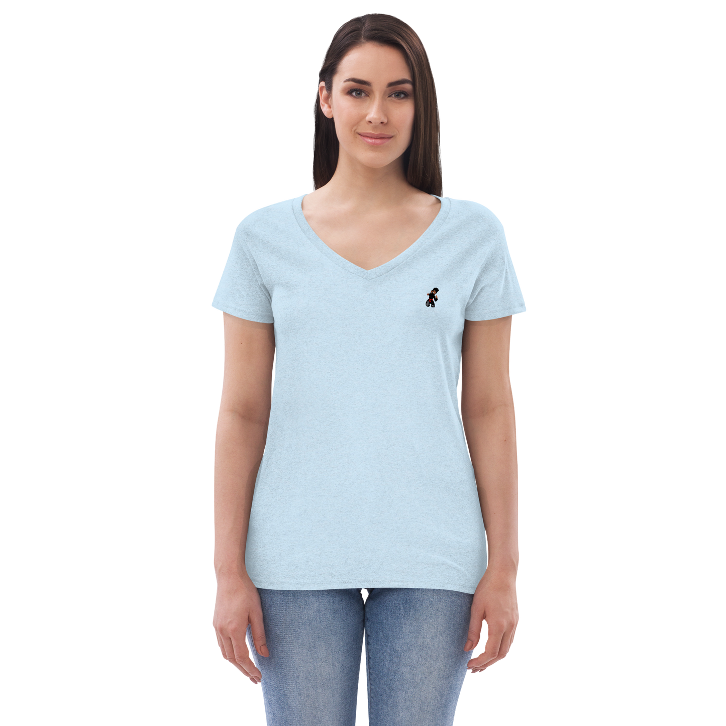 Women’s Castle v-neck t-shirt
