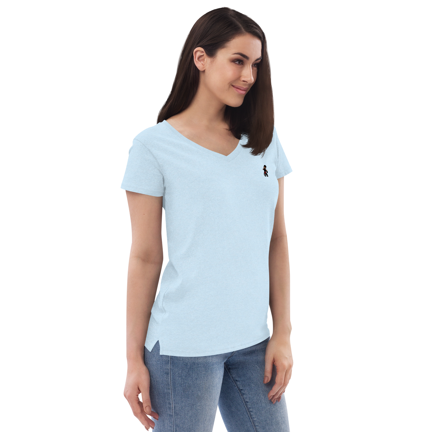 Women’s Castle v-neck t-shirt