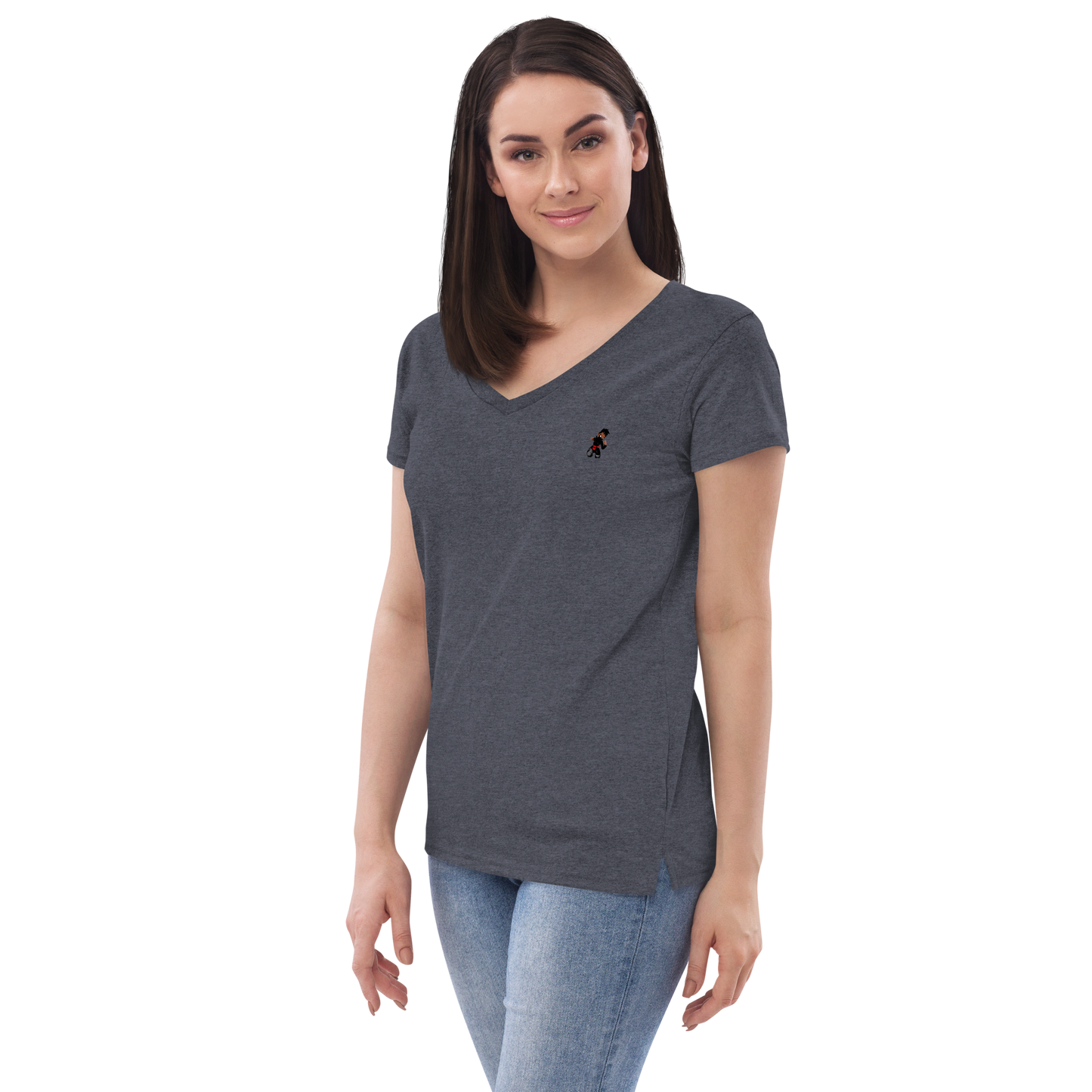 Women’s Castle v-neck t-shirt