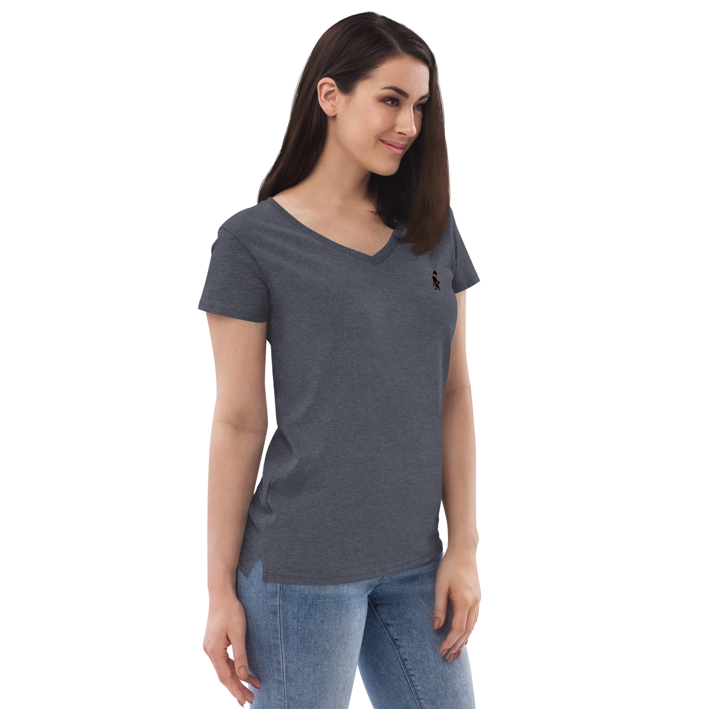 Women’s Castle v-neck t-shirt