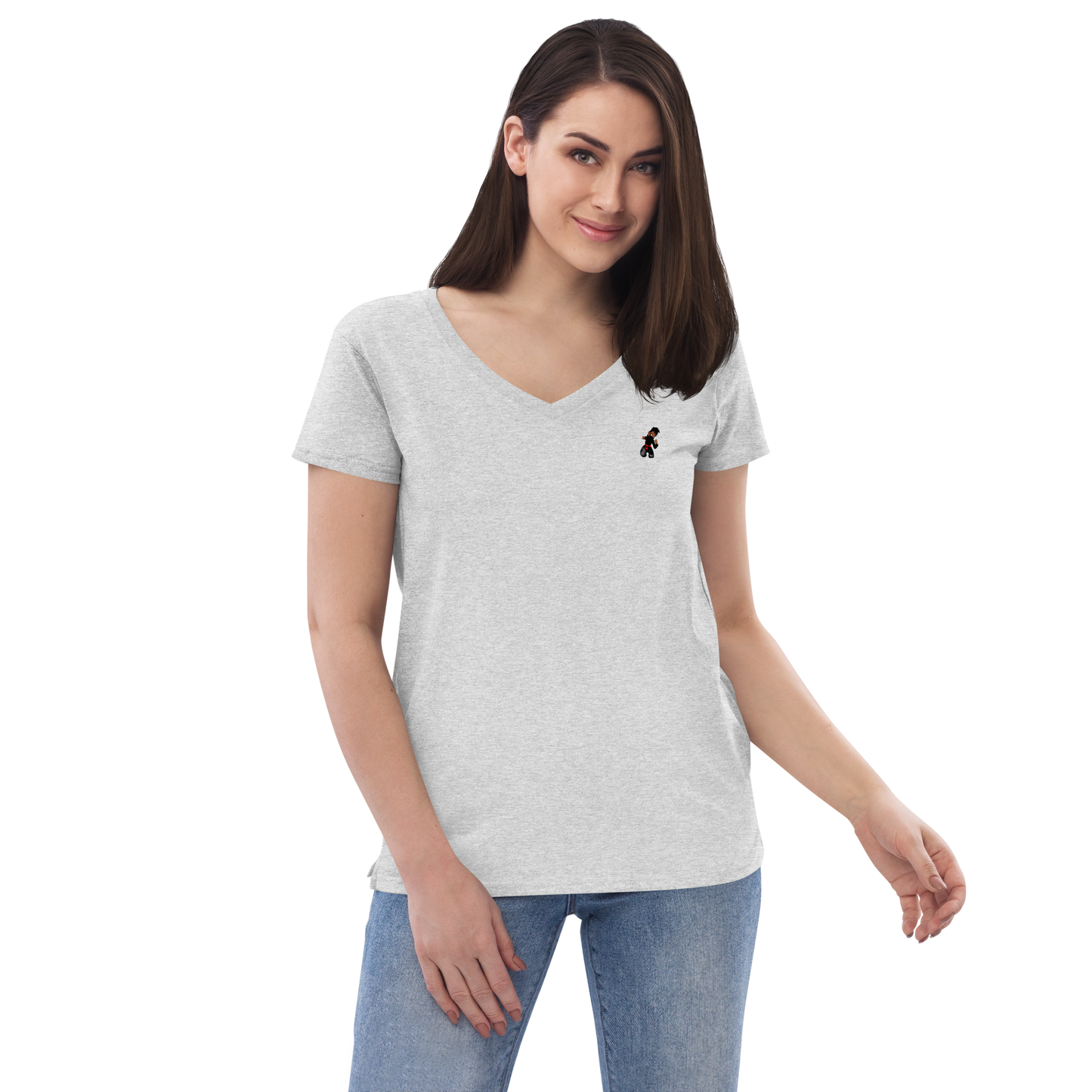 Women’s Castle v-neck t-shirt