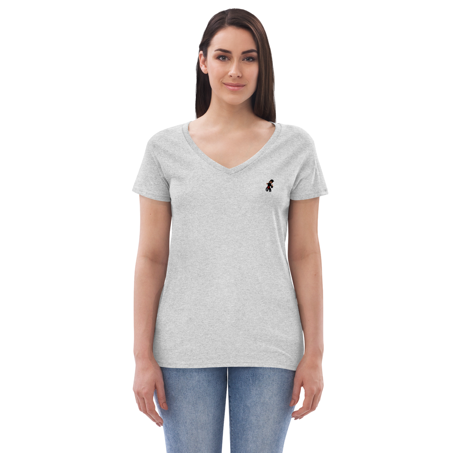 Women’s Castle v-neck t-shirt