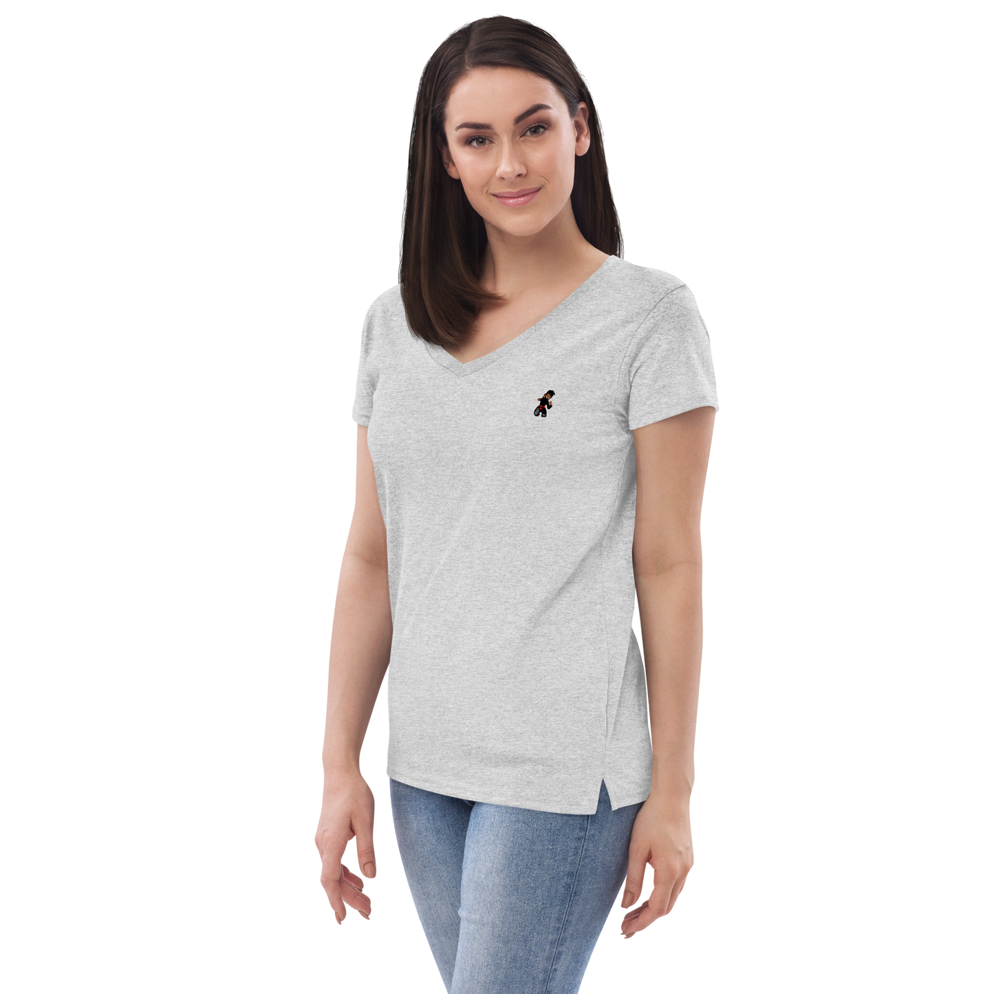 Women’s Castle v-neck t-shirt