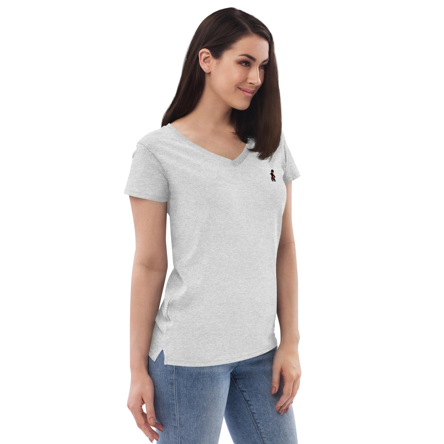 Women’s Castle v-neck t-shirt