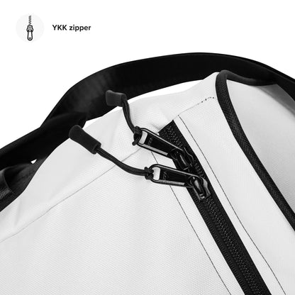 Purple & White Ninja Duffle bag