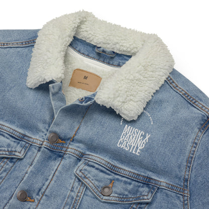 Castle Unisex denim sherpa jacket