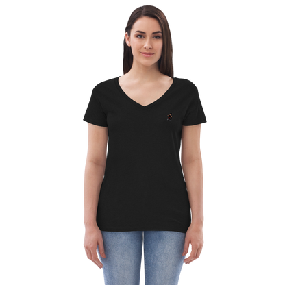 Women’s Castle v-neck t-shirt