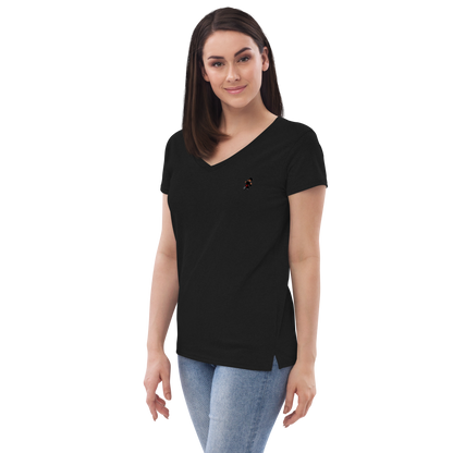 Women’s Castle v-neck t-shirt