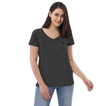 Women’s Castle v-neck t-shirt
