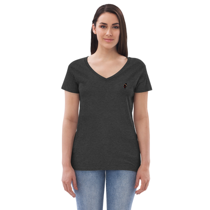 Women’s Castle v-neck t-shirt