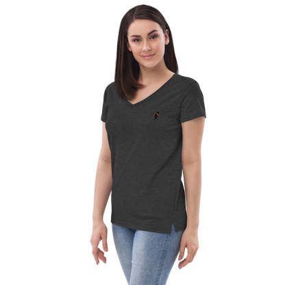 Women’s Castle v-neck t-shirt