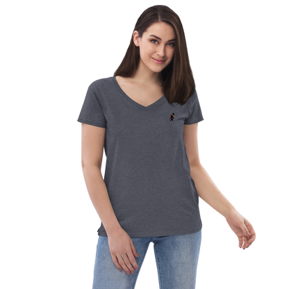 Women’s Castle v-neck t-shirt