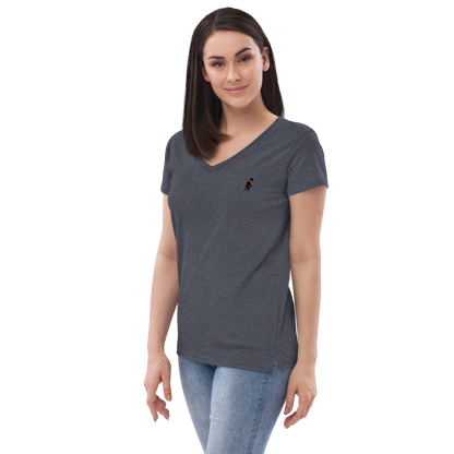 Women’s Castle v-neck t-shirt