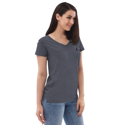 Women’s Castle v-neck t-shirt