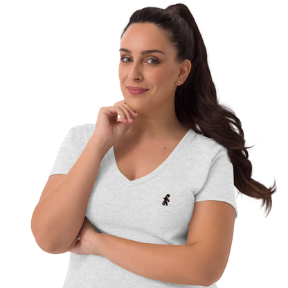 Women’s Castle v-neck t-shirt