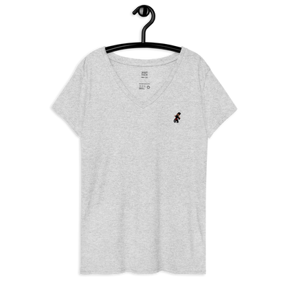 Women’s Castle v-neck t-shirt