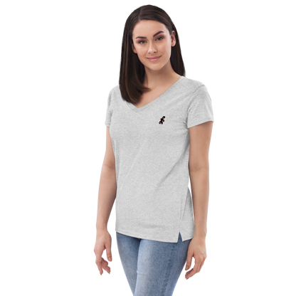 Women’s Castle v-neck t-shirt
